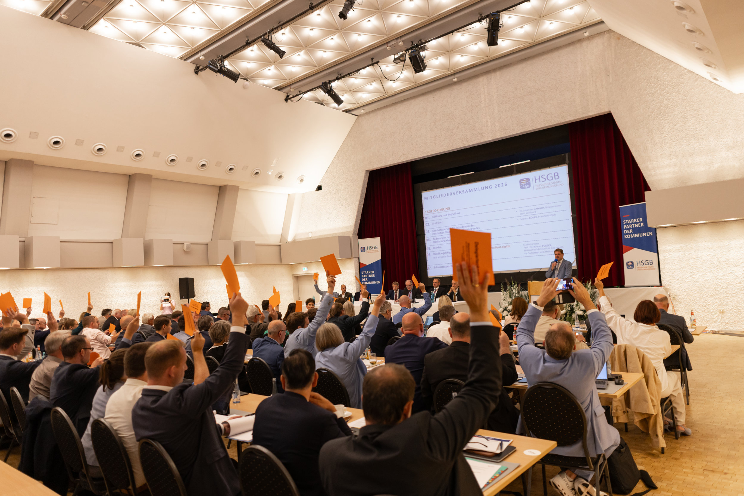 HSGB Mitgliederversammlung 2026 Plenum