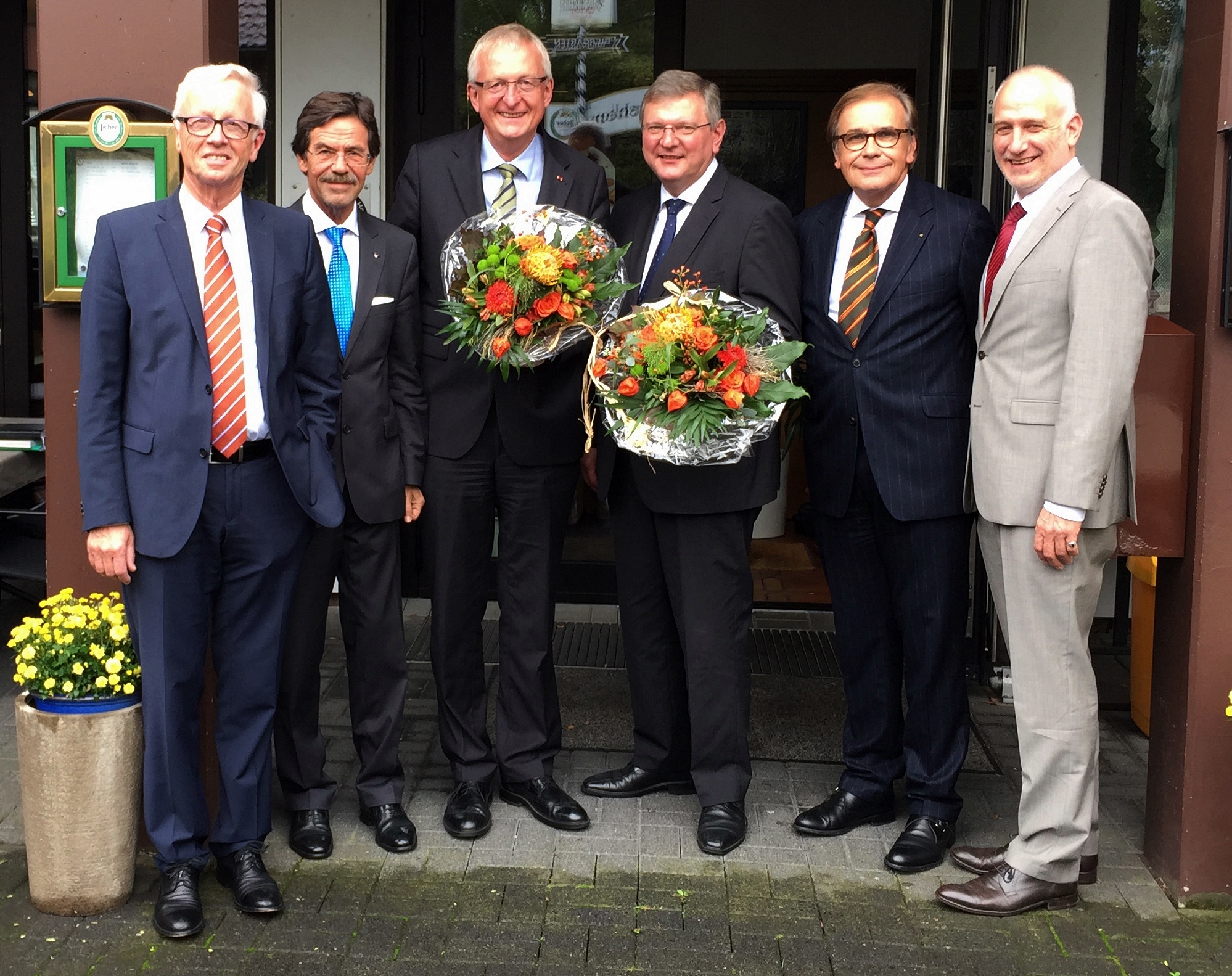 Ulrich Künz, Karl-Heinz Schäfer, Diedrich Backhaus, Klaus Temmen, Karl-Christian Schelzke, Harald Semler